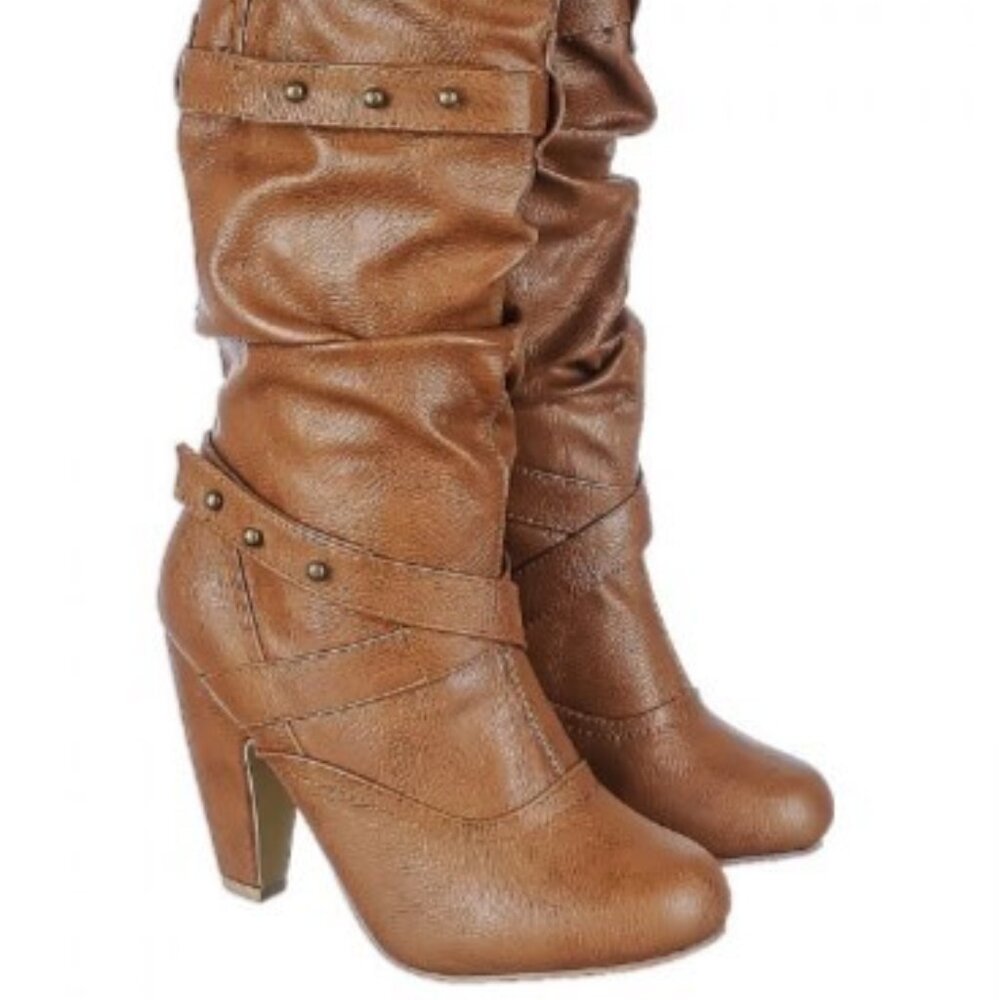 Bamboo MOZZA Heeled Boot